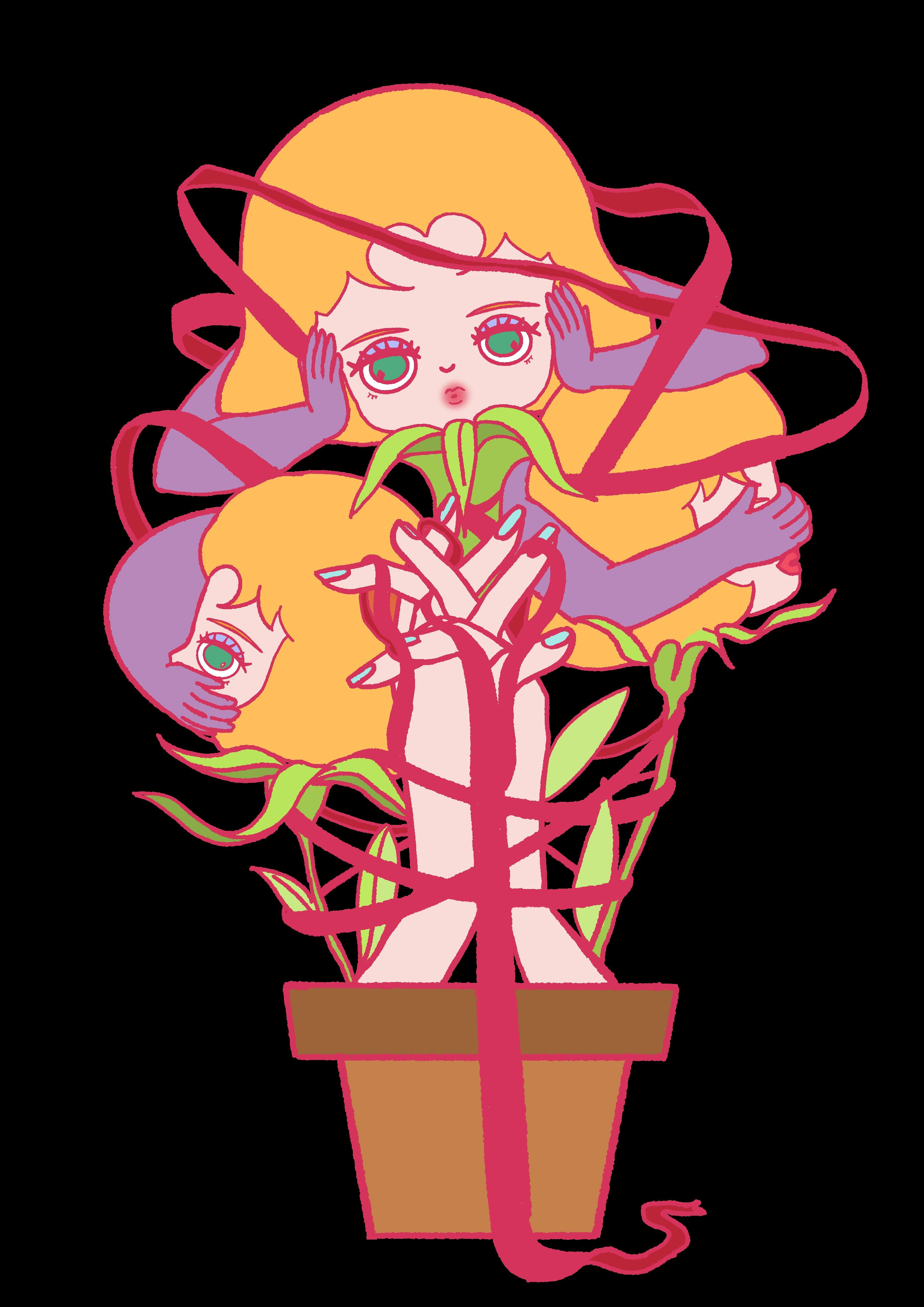 Watch, listen, hear digital drawing